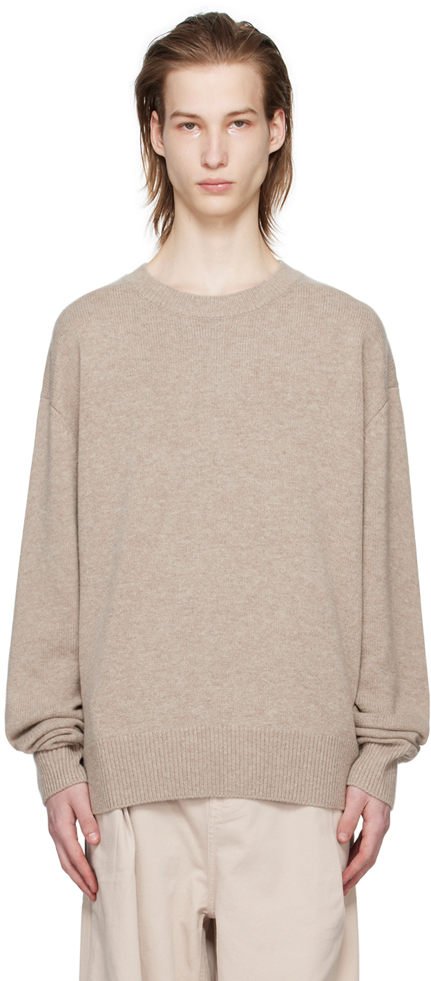 Beige Quinton Sweater by The Frankie Shop on Sale