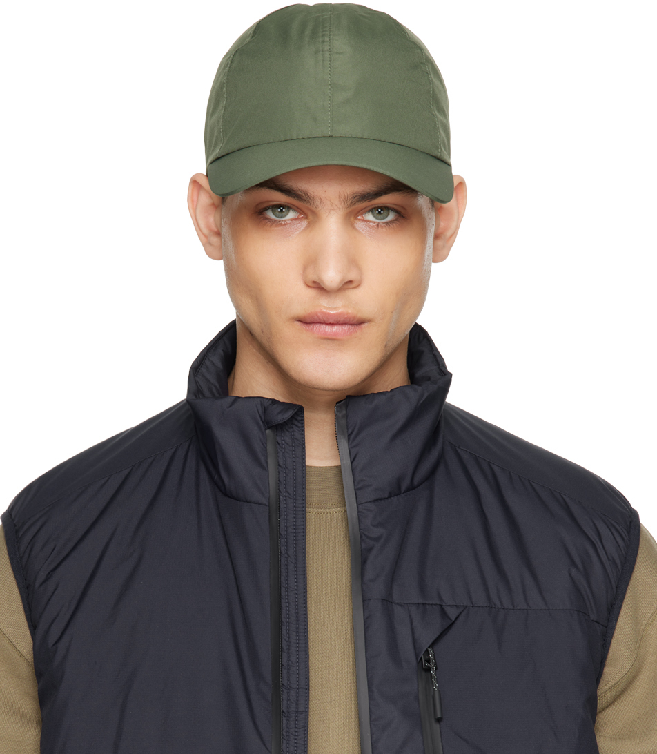 Norse Projects Green Gore-tex Infinium Sports Cap In Spruce Green