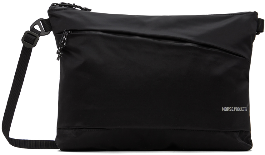 Norse Projects Recycled Nylon Shoulder Bag Black One Size