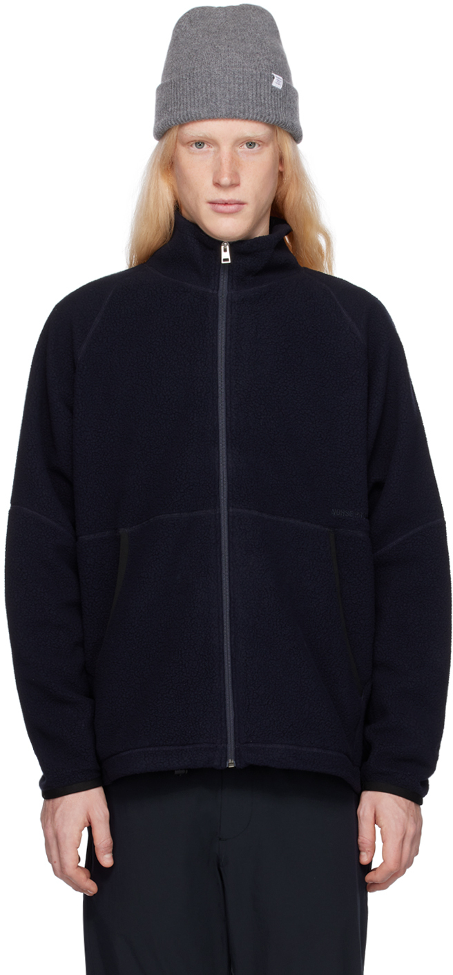Norse Projects Navy Tycho Jacket In 7004 Dark Navy