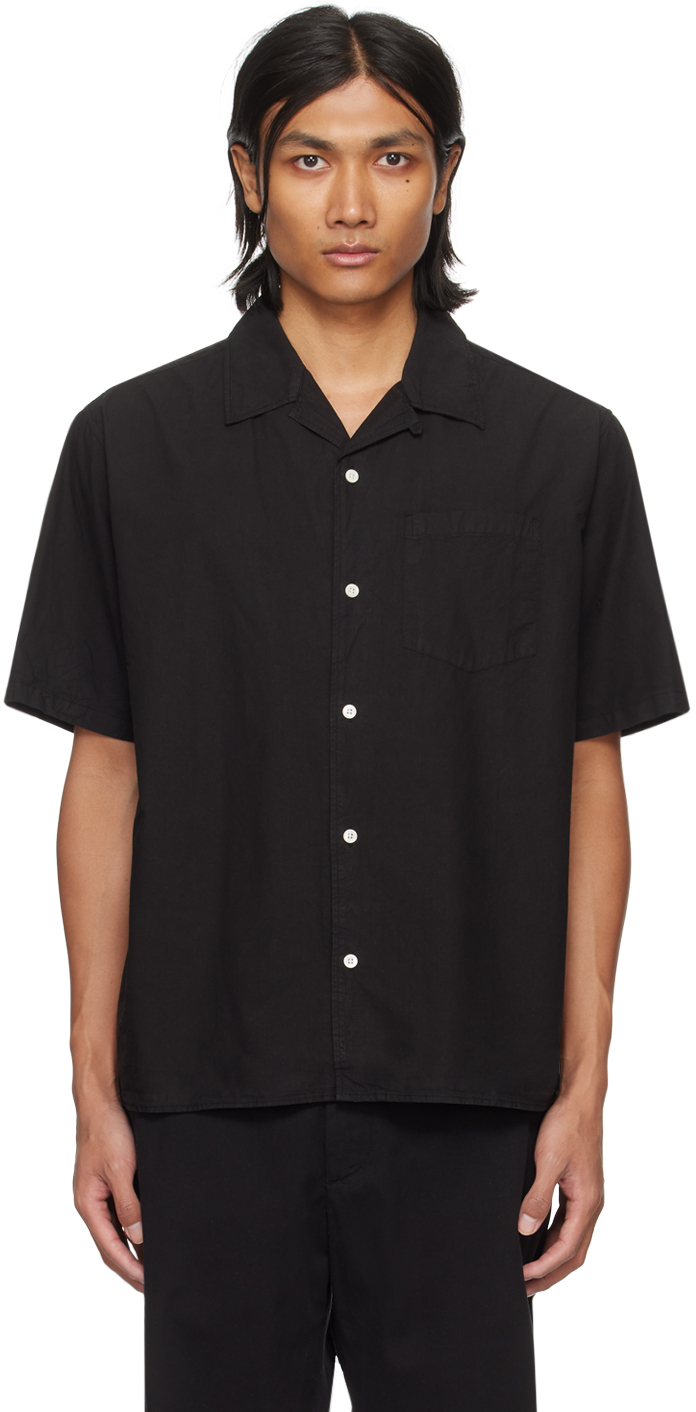 Norse Projects Black Carsten Shirt In 9999 Black