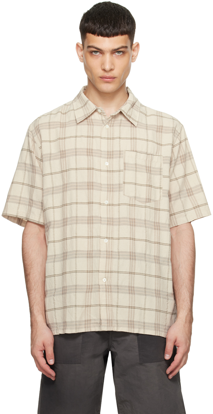 NORSE PROJECTS: Beige Ivan Shirt | SSENSE