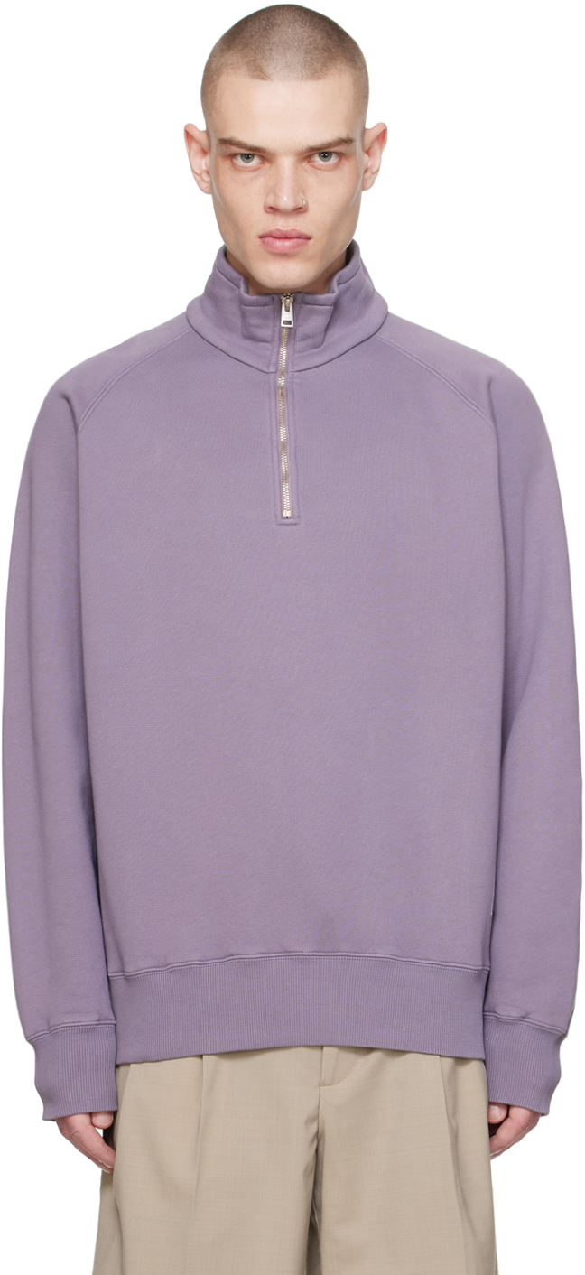 【関税込み】NORSE PROJECTS パープル Marten スウェットシャツ NORSE PROJECTSのパープル Marten スウェットシャツがセール中