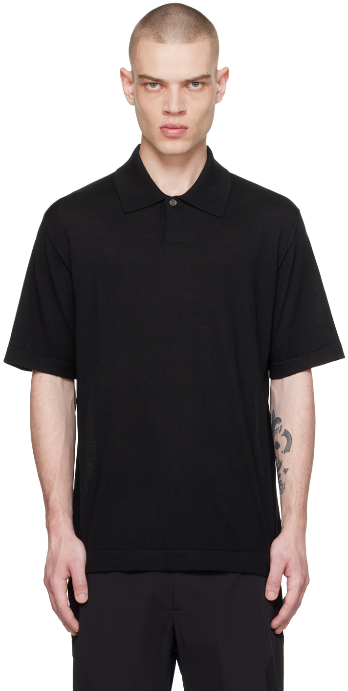 Norse Projects Black Jon Polo