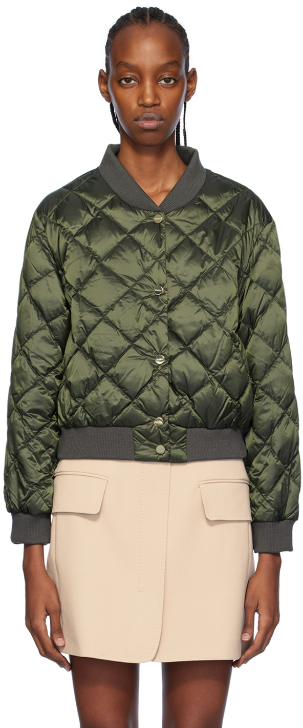 ♦Max Mara♦BSOFT リバーシブル ボンバージャケット ☆送料関税込☆Max Mara BSOFT リバーシブル ボンバージャケット
