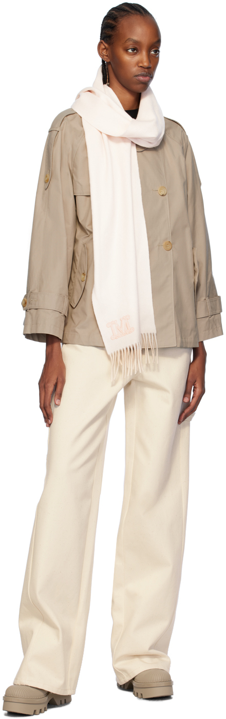 Max Mara Trenchcoat The Cube Dtrench Aus Twill In 13 Beige