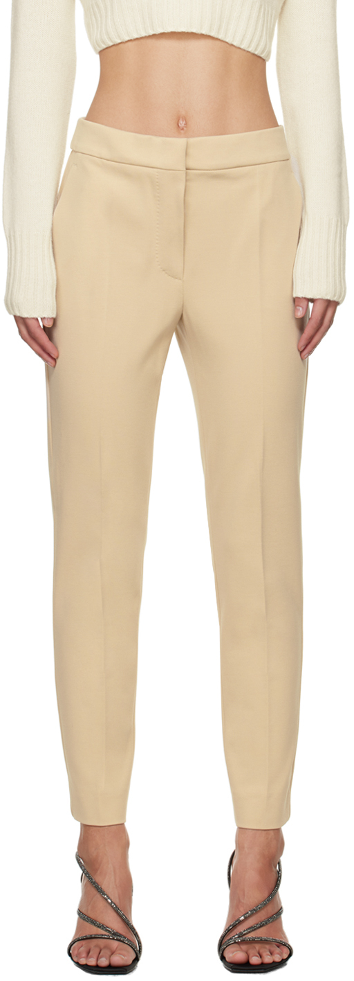 Beige Pegno Trousers