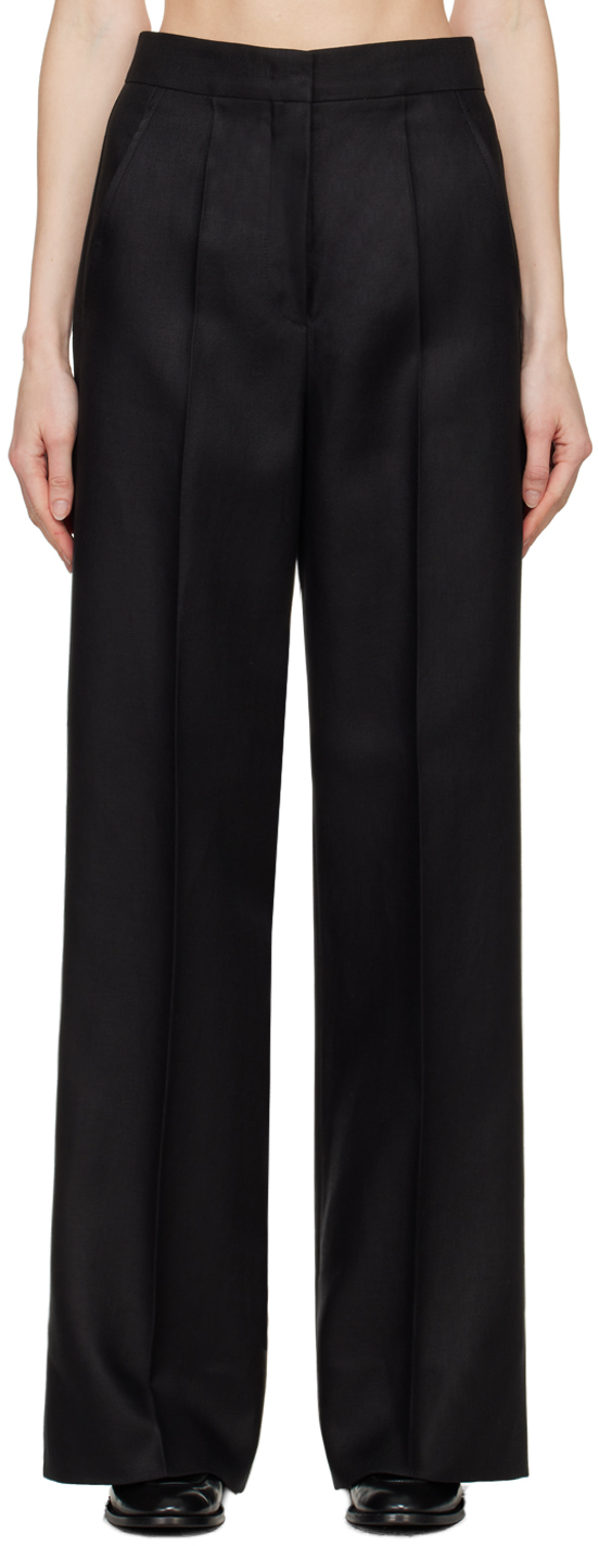 Max Mara Black Parole Lounge Pants