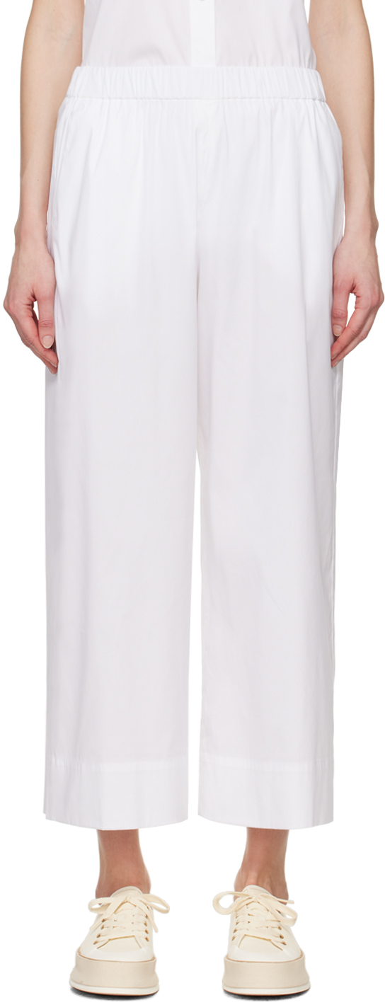 【関税込み】Max Mara ホワイト Esperia トラウザーズ Max Maraのホワイト Esperia トラウザーズがセール中