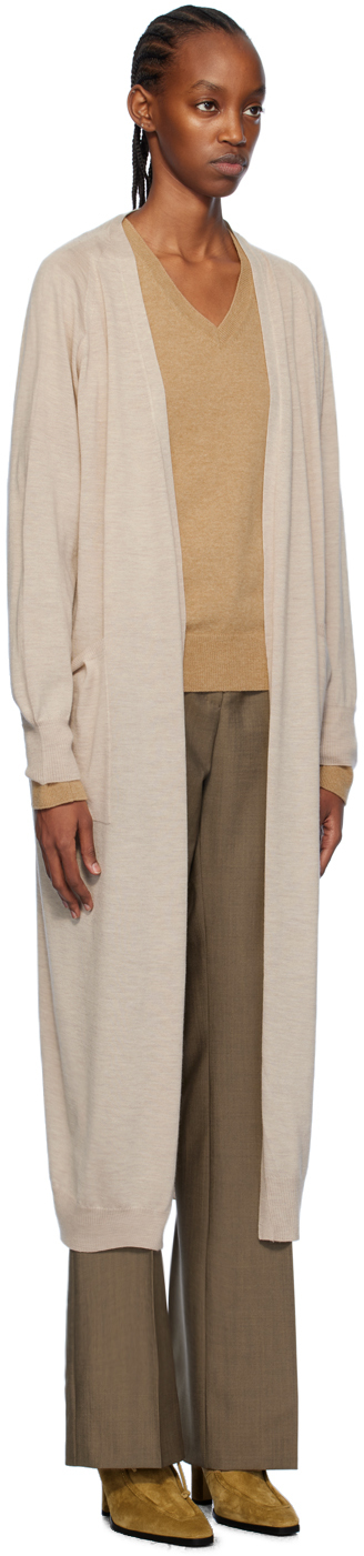 Max Mara Beige Asbuurg Cardigan In 2 Beige