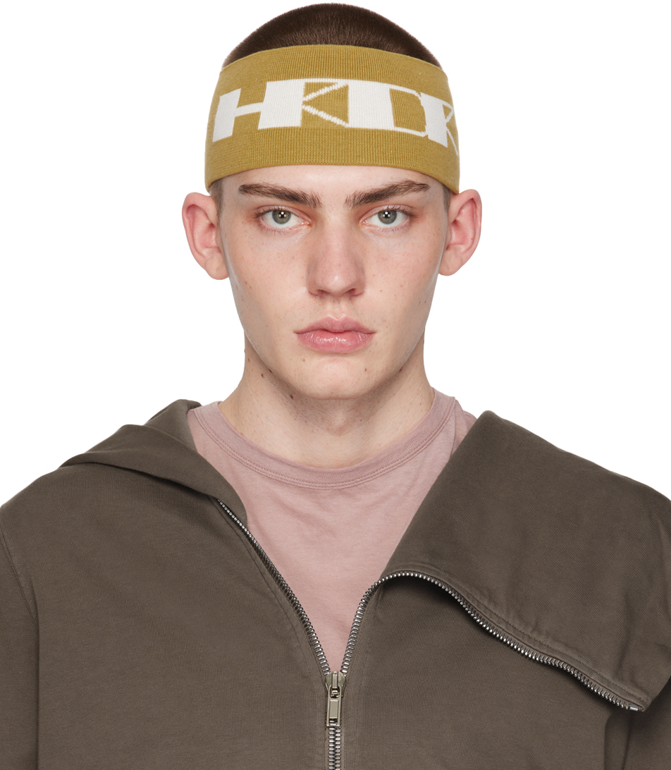 Yellow 'HRDR' Headband