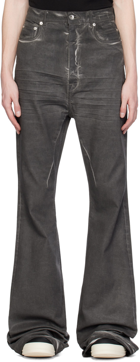 Shop Rick Owens Drkshdw Gray Bolan Jeans In 78 Drkdust