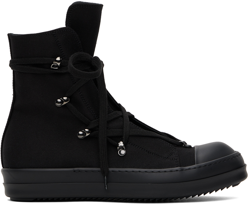 Black Hexa Sneakers
