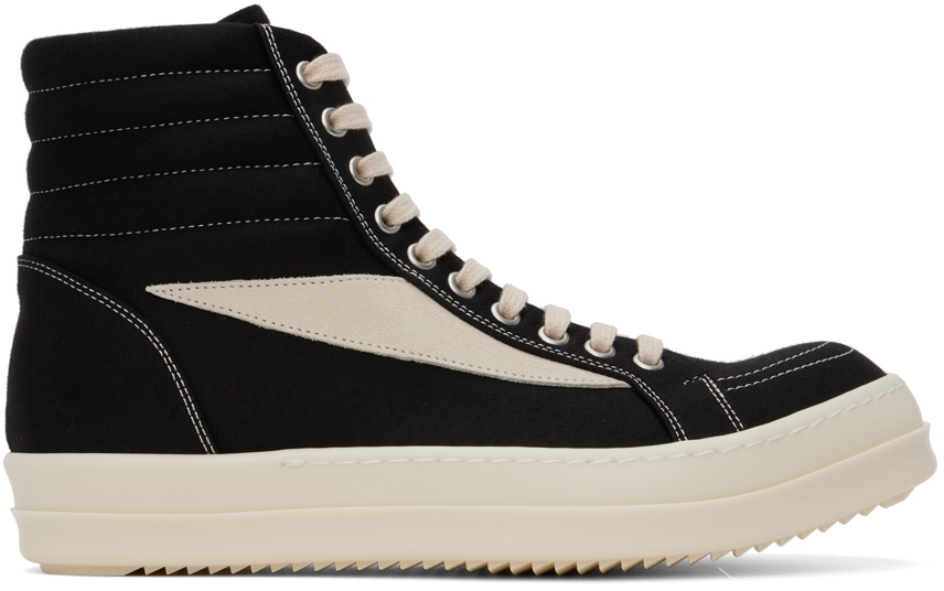 Black Vintage High Sneaks Sneakers