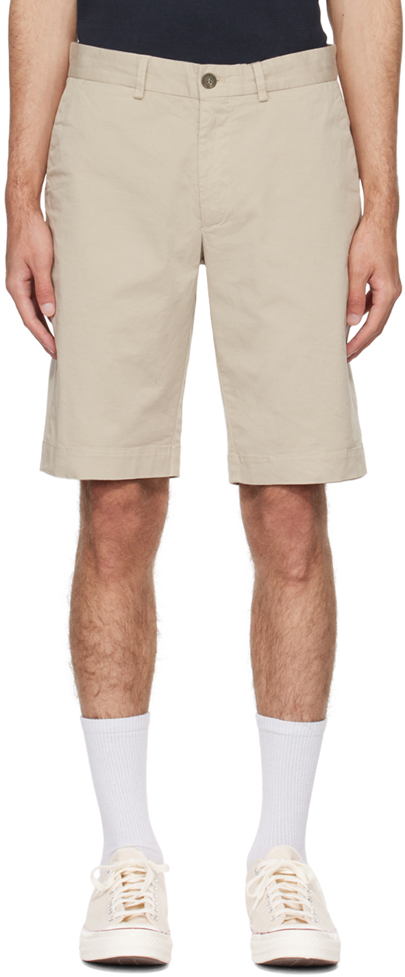 Sunspel Beige Four-pocket Shorts In Light Stone