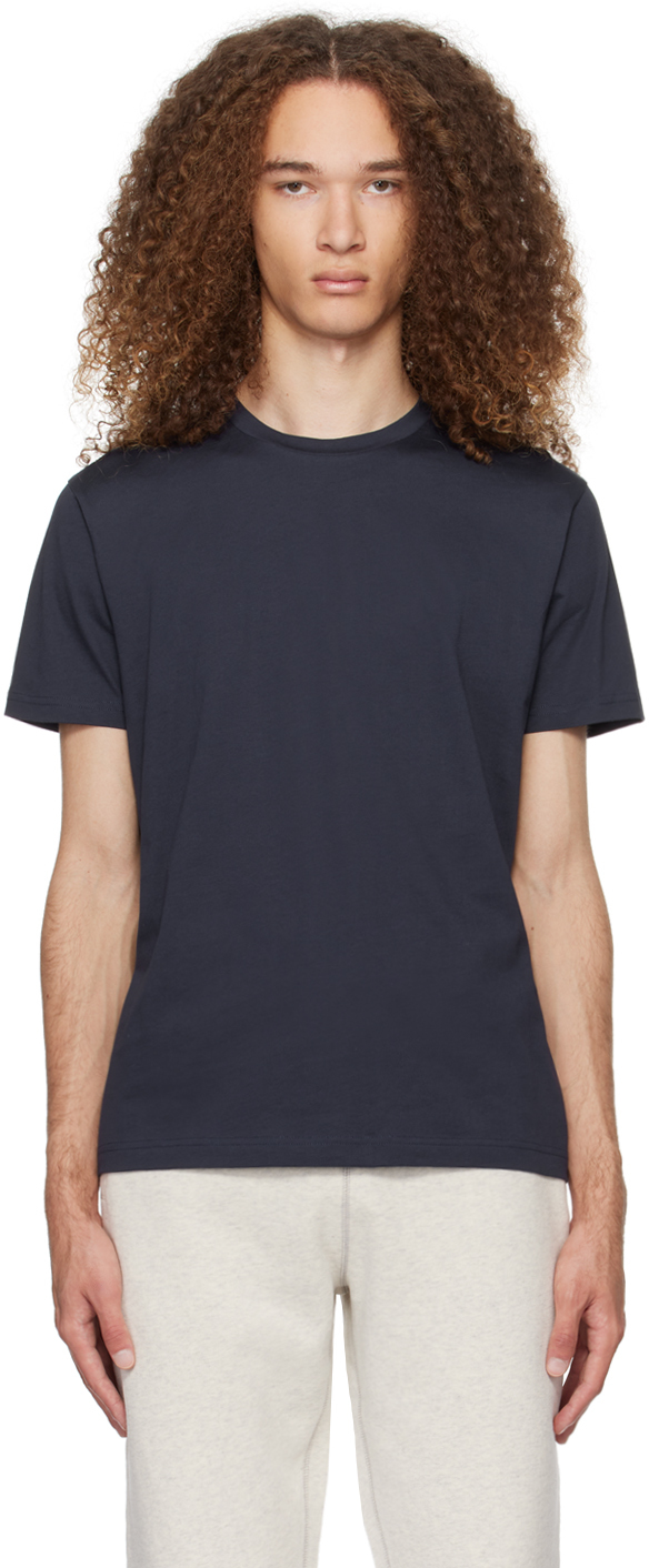 Sunspel Navy Riviera T-shirt