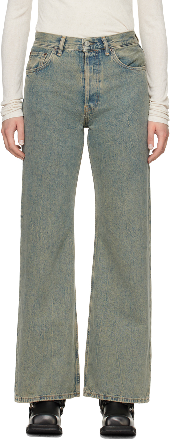 Blue 2021F Delta Loose Fit Jeans