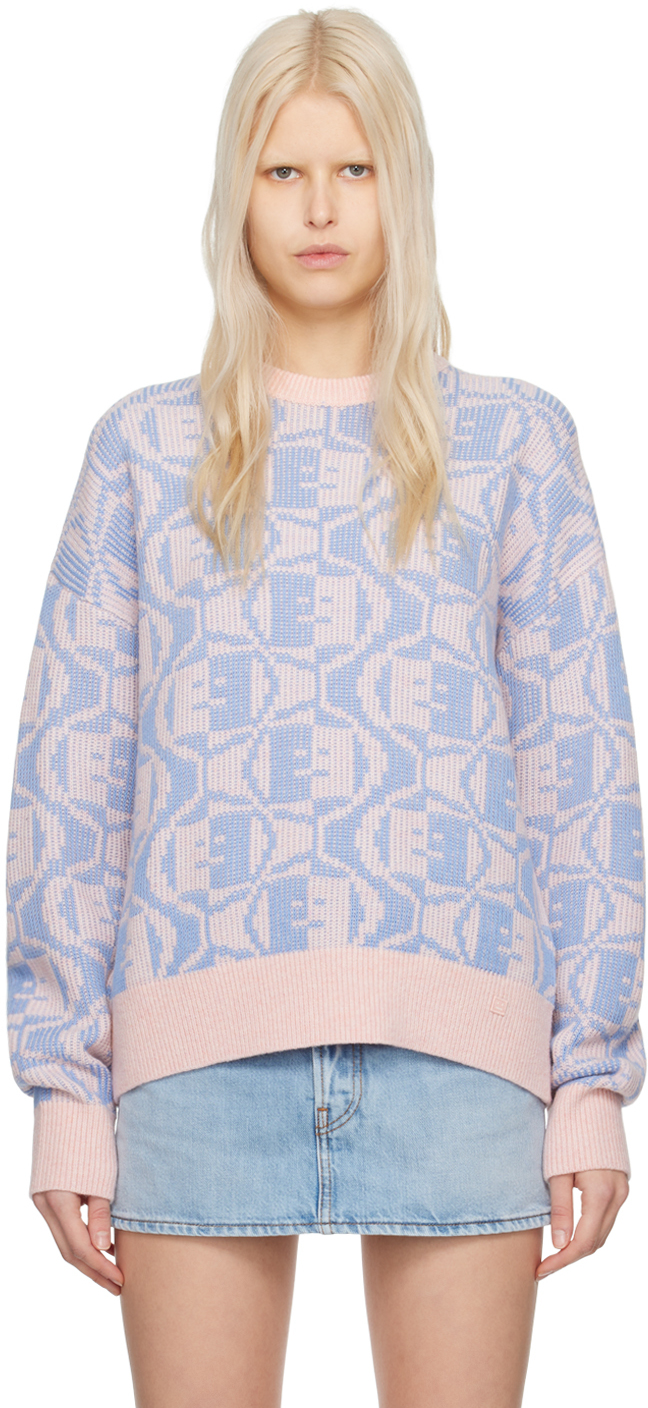 Dolce & Gabbana Pull Fuchsia Polyester Ras Du Cou Pull IT40 / US6/S