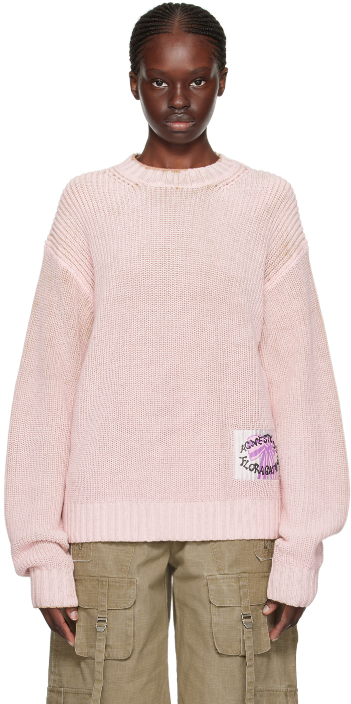 Acne Studios: Pink Patch Sweater