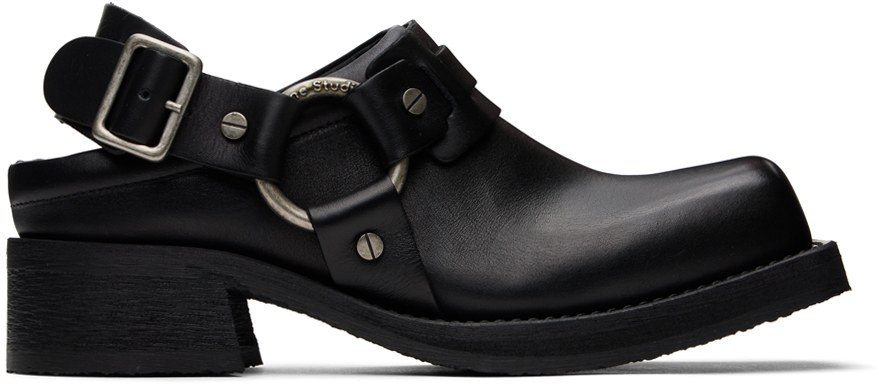 Black Harness Loafers