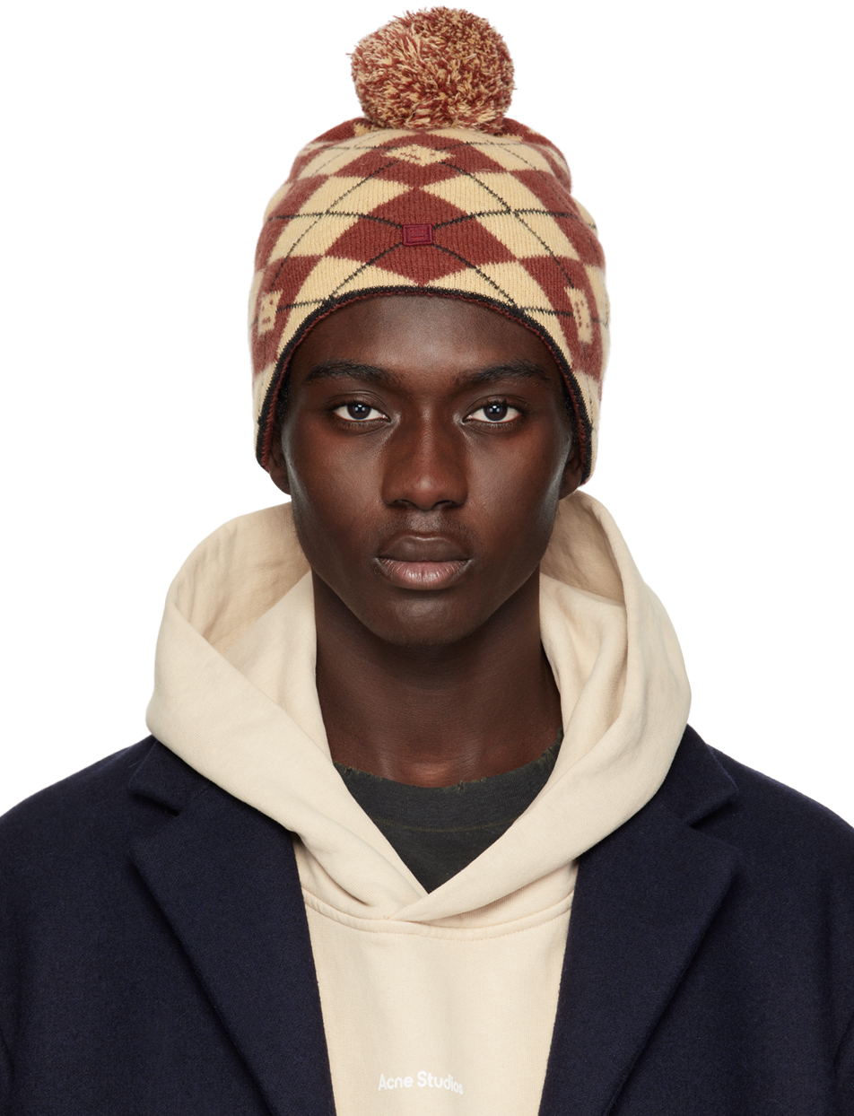 Acne studios 2025 red beanie