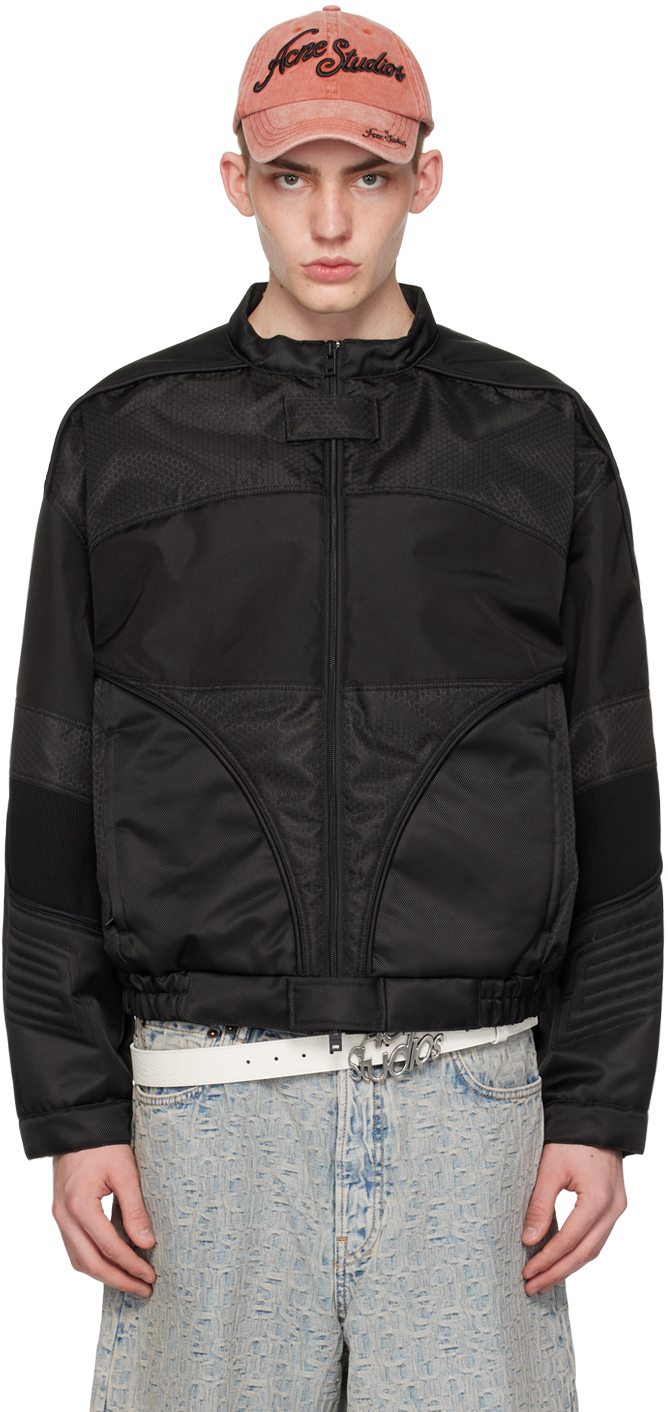 Shop Acne Studios Black Padded Jacket In 900 Black