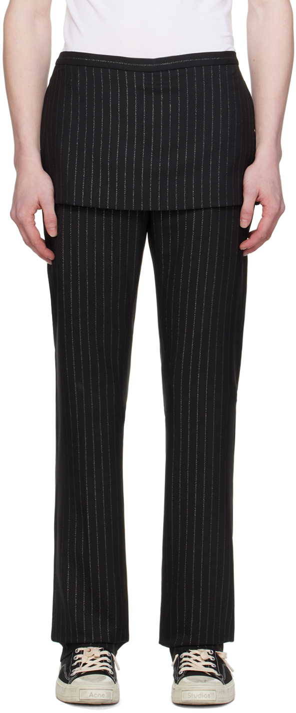 Acne Studios Black Tailored Trousers