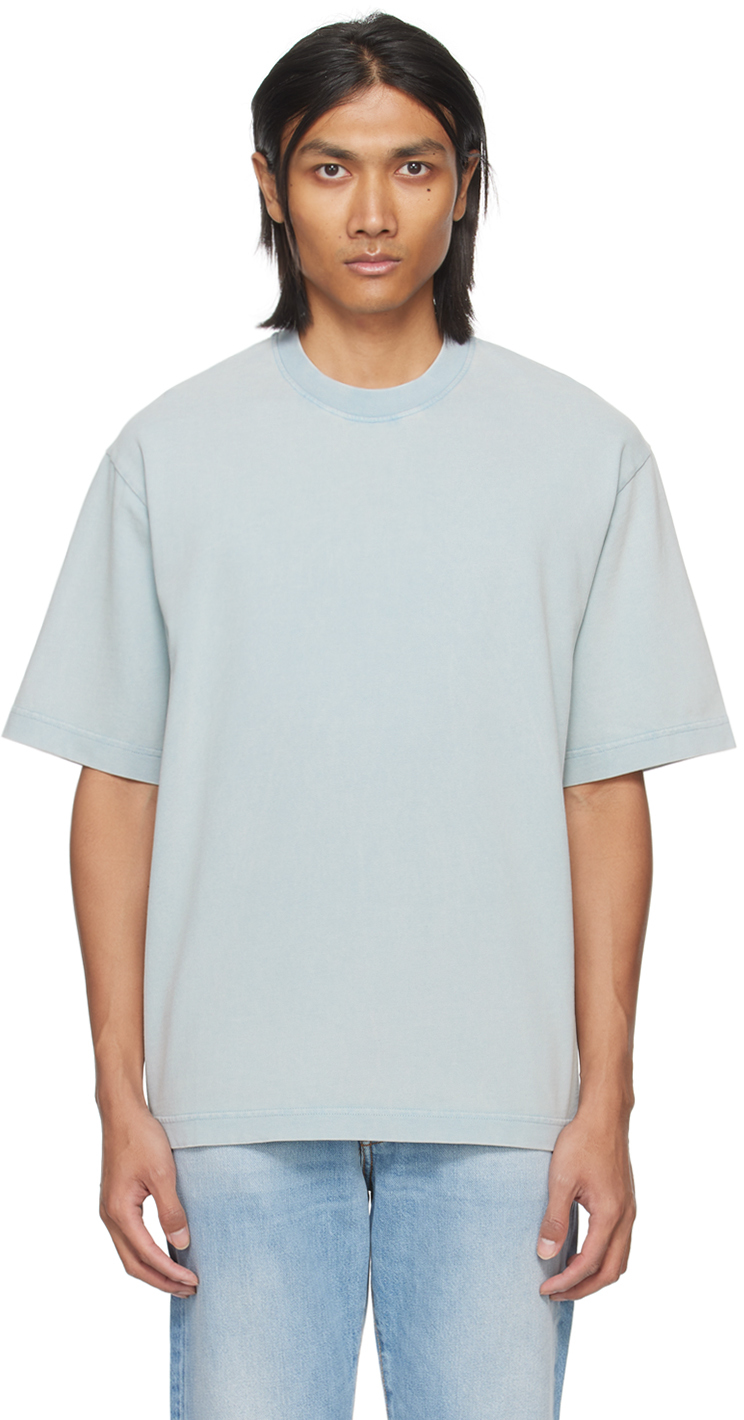 Blue Relaxed-Fit T-Shirt