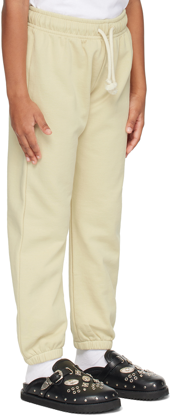 Acne Studios Logo-patch Cotton-jersey Jogging Bottoms In Green