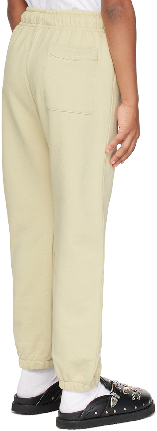 Acne Studios Logo-patch Cotton-jersey Jogging Bottoms In Green