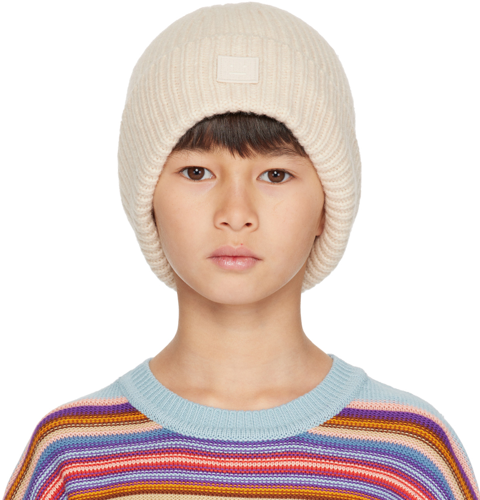 海外 正規品】 buddix Logo FANTASTICS ニット帽 beige Beanie