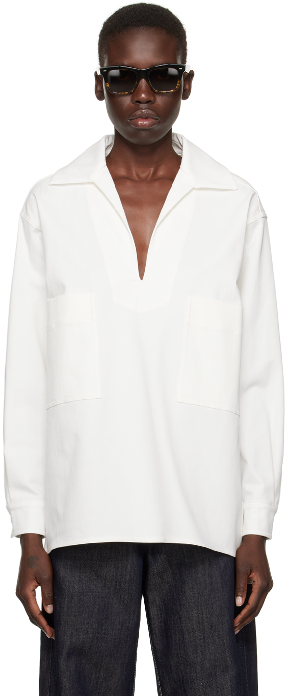 Max Mara Adorato Shirt In White