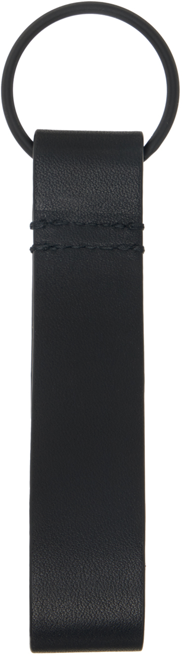 Black Leather Keychain