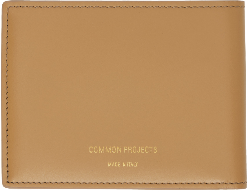 Shop Common Projects Tan Standard Wallet In 1302 Tan