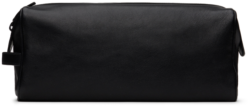 Shop Common Projects Black Toiletry Pouch In 7547 Black