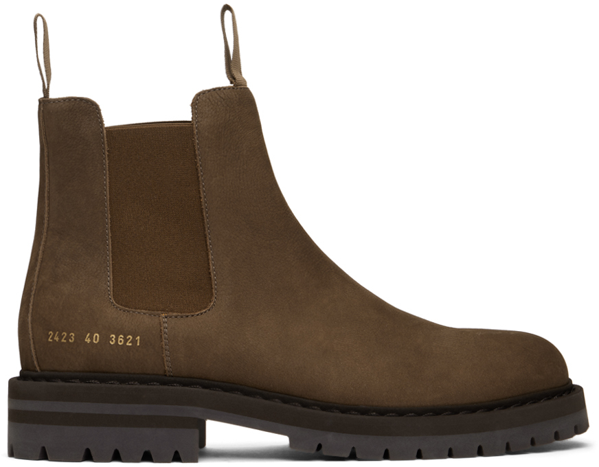 Common projects tan suede chelsea boots best sale