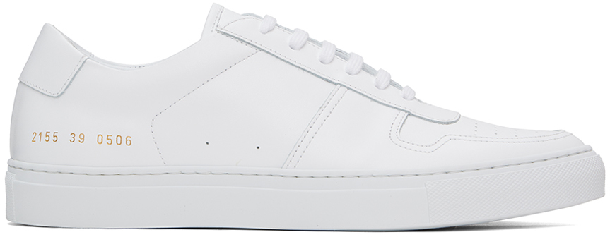 Common Projects: ホワイト BBall ローカットスニーカー | SSENSE 日本