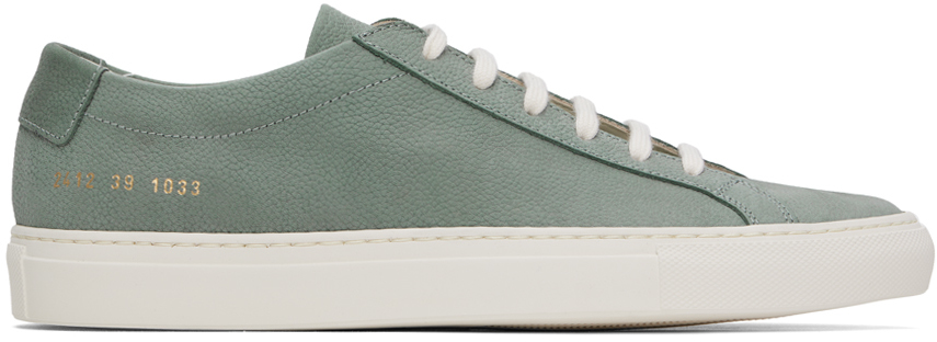 Green Contrast Achilles Sneakers