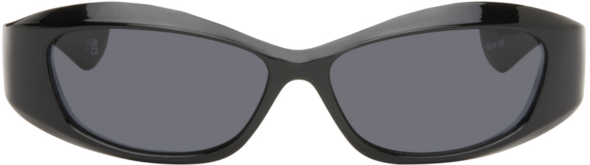Le Specs Taupe Swift Lust Sunglasses In Black