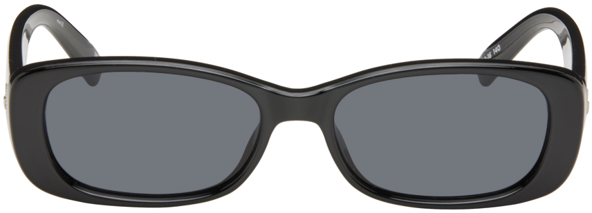 Le Specs Black 'Unreal!' Sunglasses