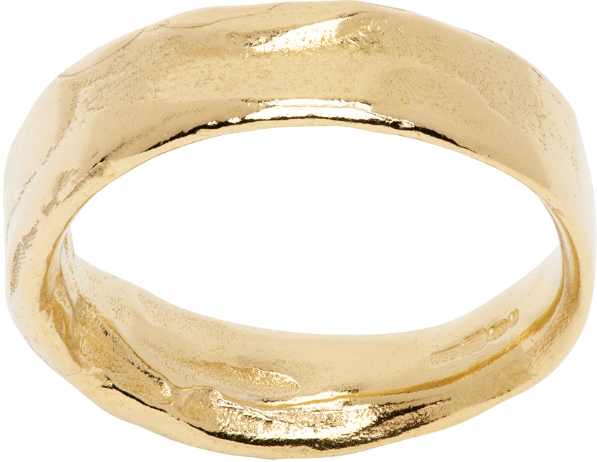 Alighieri Gold The Star Gazer Ring SSENSE Canada