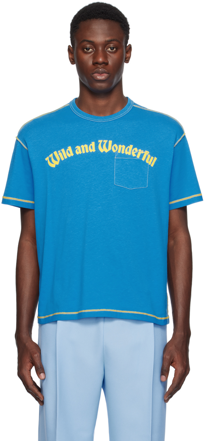 Stockholm (Surfboard) Clubのブルー ポケットTシャツがセール中