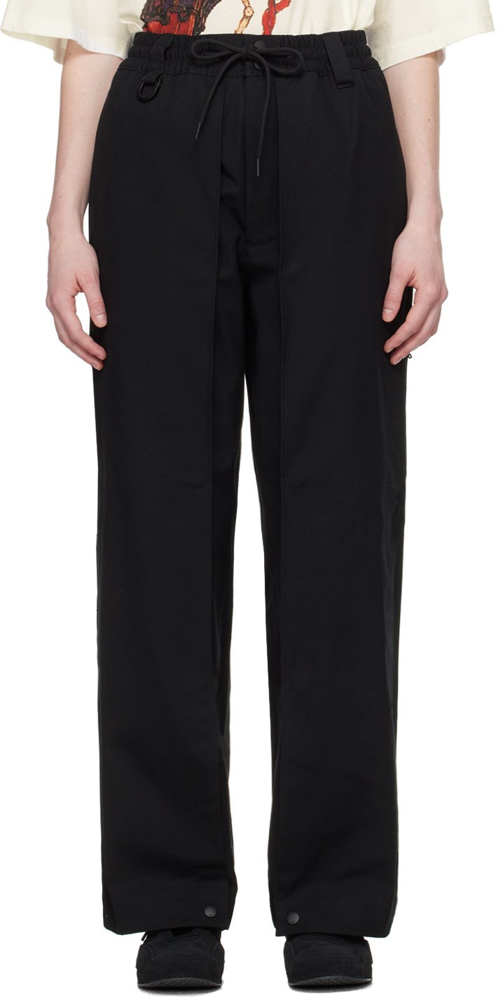 【関税込み】Y-3 ブラック レイヤード トラウザーズ y-3-black-layered-trousers.jpg
