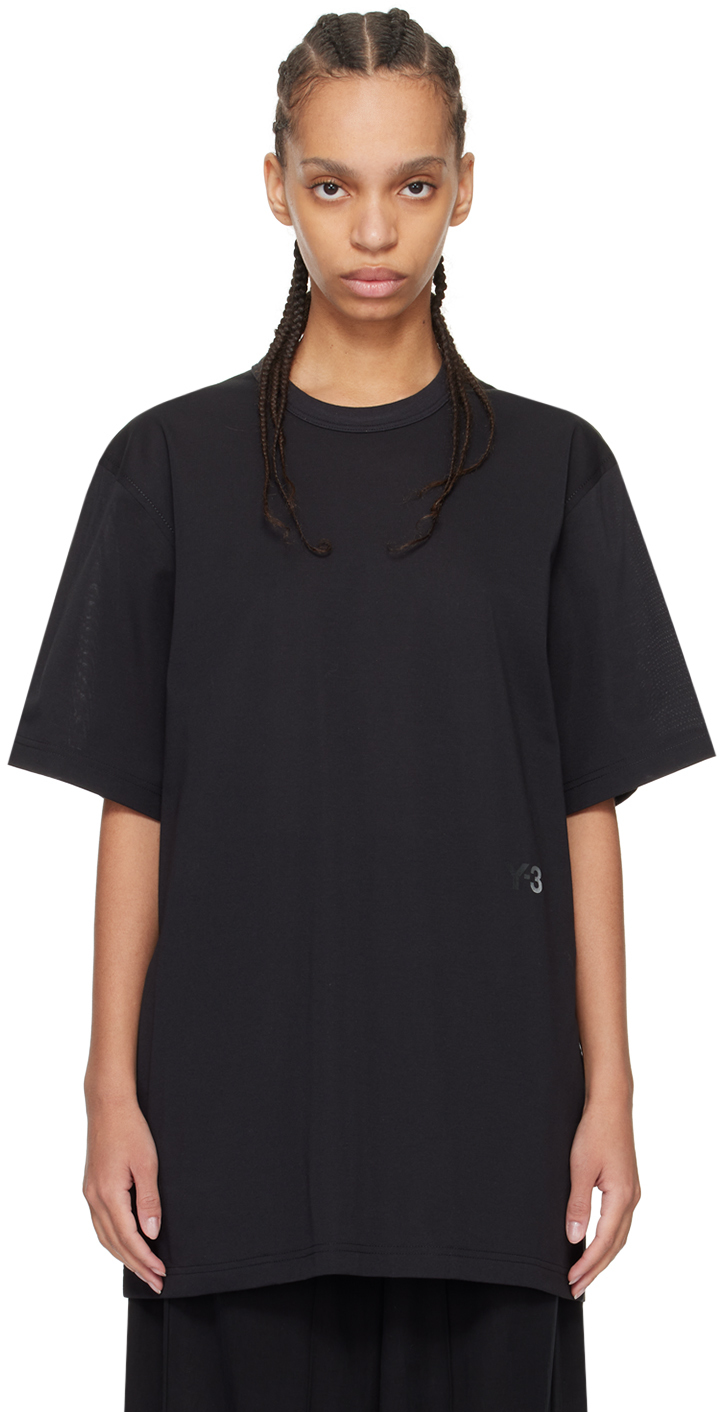 T-shirt Noir à Col Next - Taille L - Occasion Très Bon état