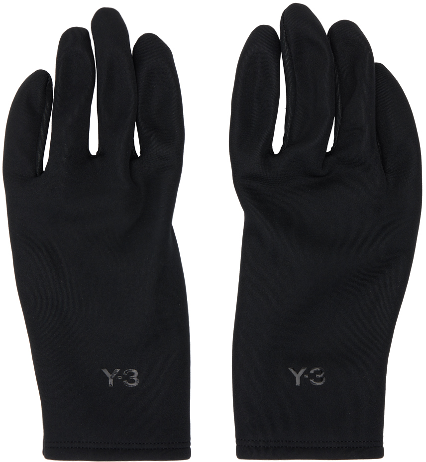 Y-3 Black Touchscreen Gloves