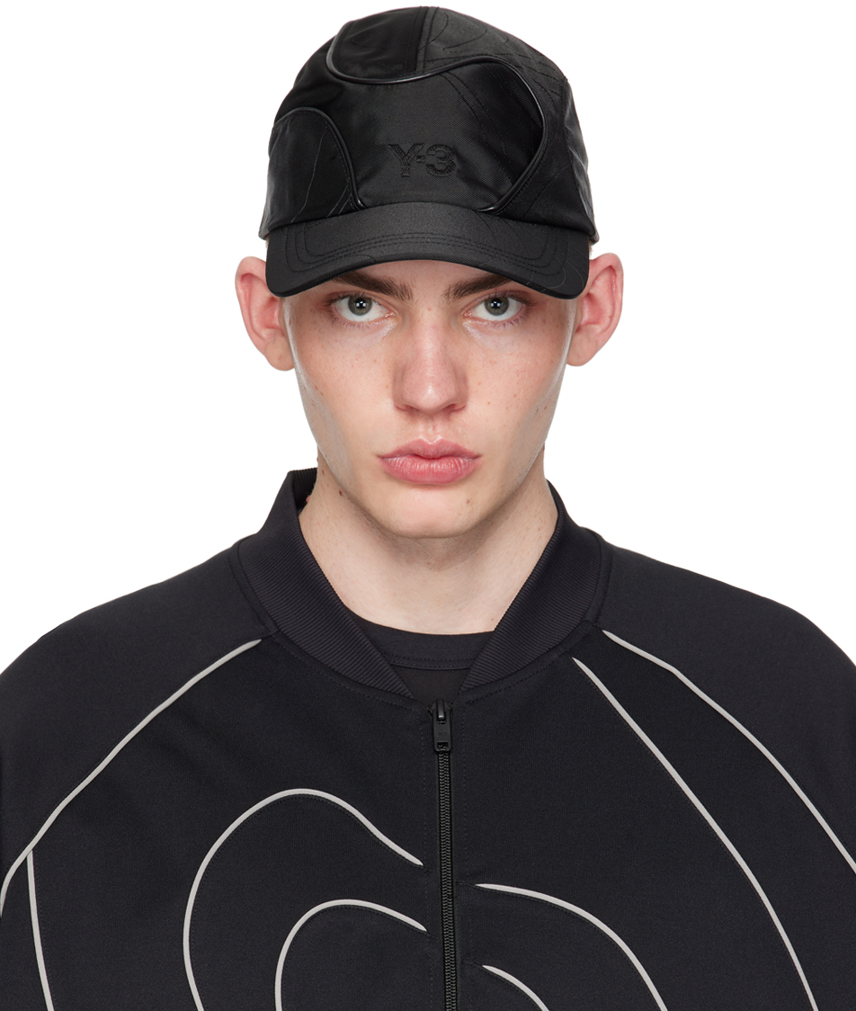 Black TPO Cap by Y-3 on Sale