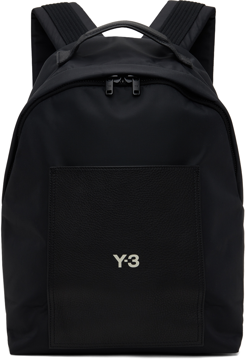 Shop Y-3 Black Lux Gym Backpack