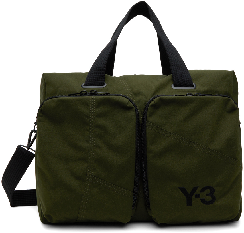 Khaki Holdall Bag by Y-3 on Sale