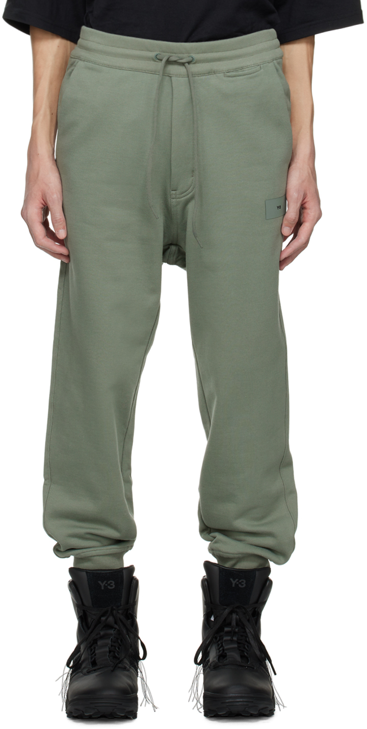 Green Cuffed Sweatpants