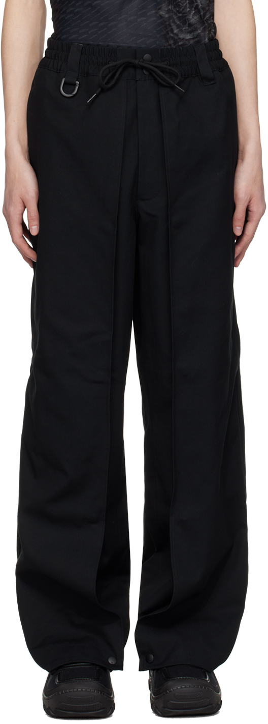 Shop Y-3 Black Workwear Trousers